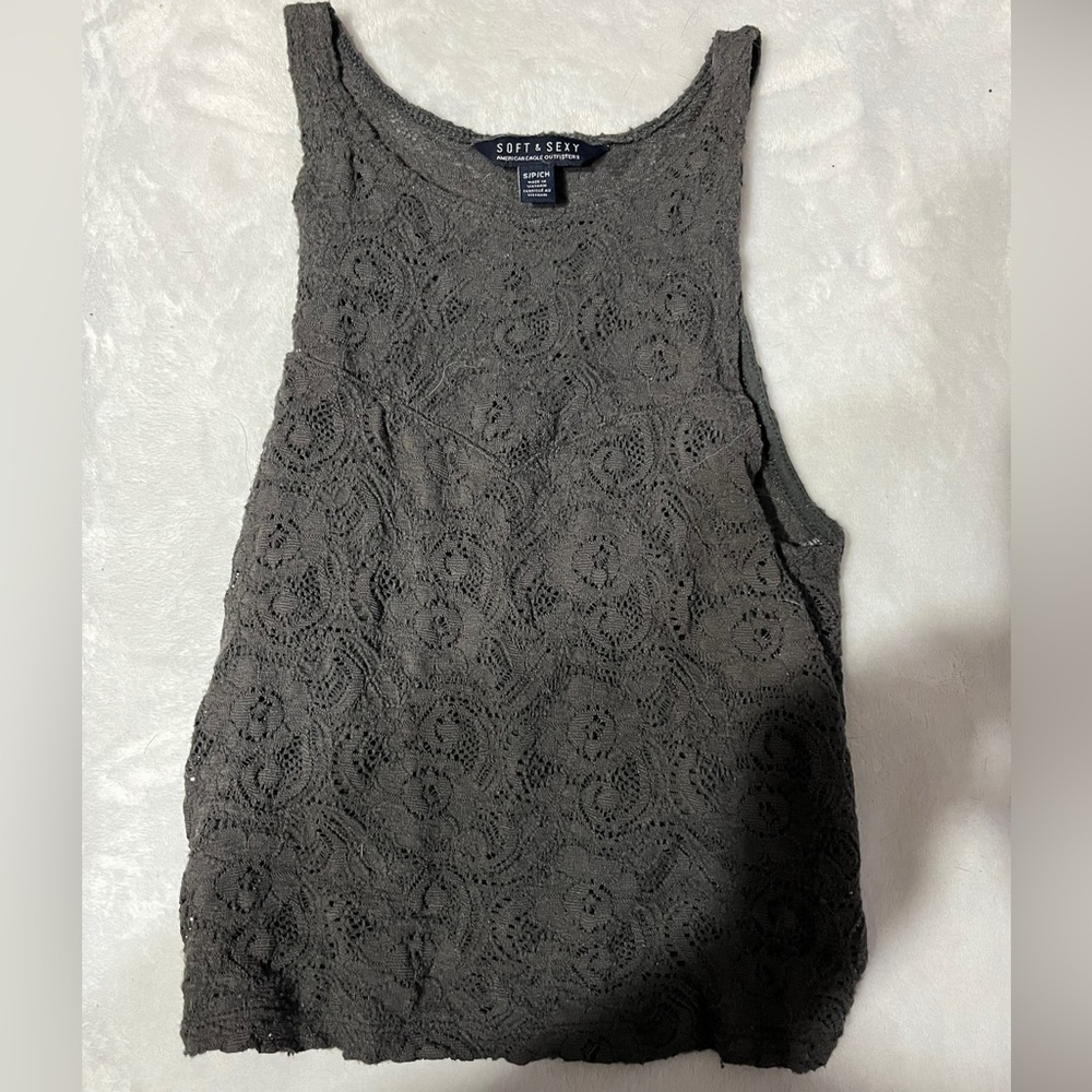 AEO lace tank/crop